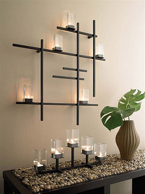 Modern Wall Candle Holder | Foter