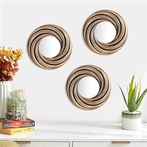 Buy Corsica Reflection Set of 3 Decorative Wall Mirrors from Corsica by ...