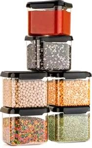 Qtrix Plastic Grocery Container - 500 ml Price in India - Buy Qtrix ...