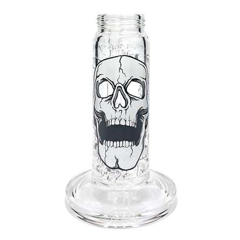 Prism Water Pipes | Custom Bong | Skull Honeycomb Base
