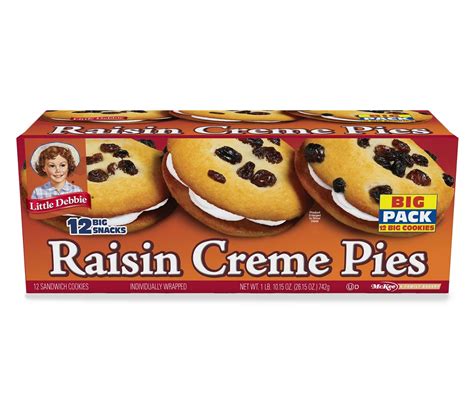 Little Debbie Big Pack Raisin Creme Pies, 12-Count | Big Lots