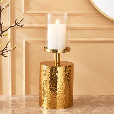 Buy Eternity Viva Arc Metal and Glass Candle Holder - Small from Home ...