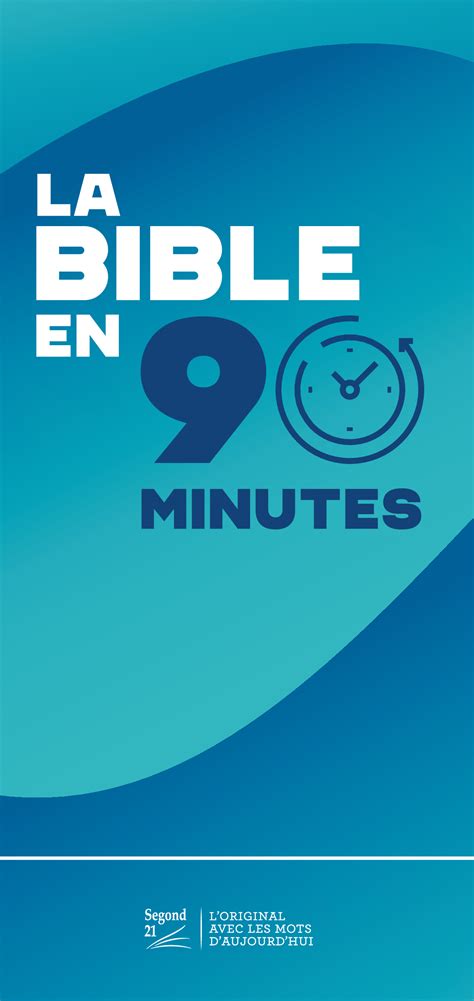 La Bible en 90 minutes - Pdf - Segond 21 :: La Maison de la Bible France