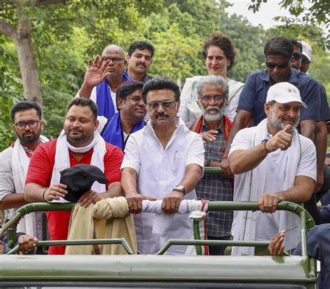 Deletion of voters' names in Bihar worse than terrorism: Stalin