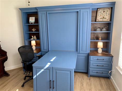 Best 12 How to Build a DIY Murphy Bed with Desk & Ikea Bookcases – Artofit