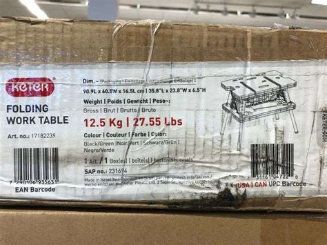 Image result for Keter Work Table Assembly