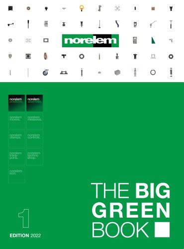 THE BIG GREEN BOOK edition 2022 vol.1 - norelem - Éléments standard ...