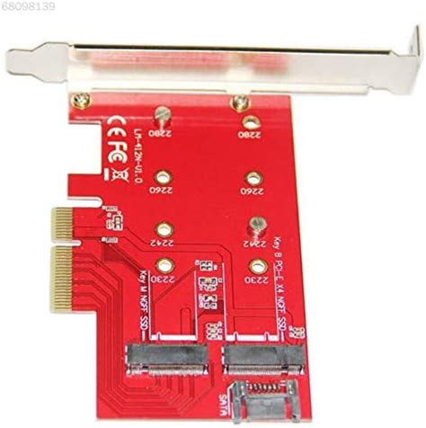 RANDWICK FB16 M.2 NGFF SSD to PCI-E PCIE SATA III 3 Adapter Converter ...