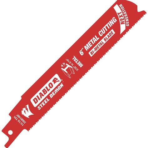 Diablo Steel Demon Metal Cutting Saw Blade - 25-Pk. 6in. 14/18 TPI, for ...