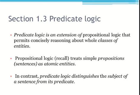 Image result for Prepositional and Predicate Logic Important Examples in DM