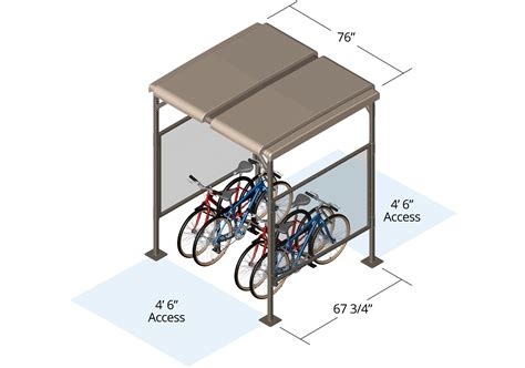 Bike Parking Layout and Design Dimensions | CycleSafe