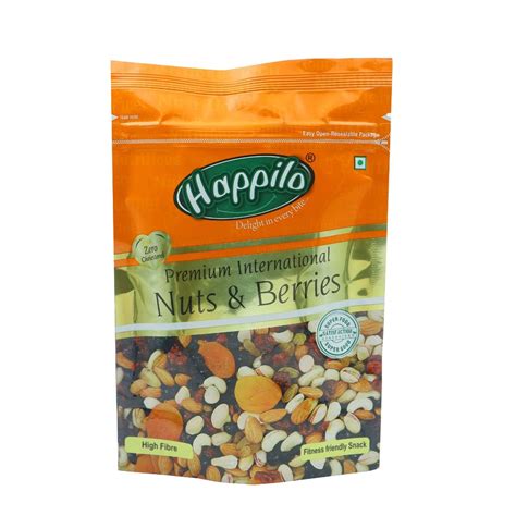Happilo Premium International Nuts & Berries, 200 gm Price, Uses, Side ...