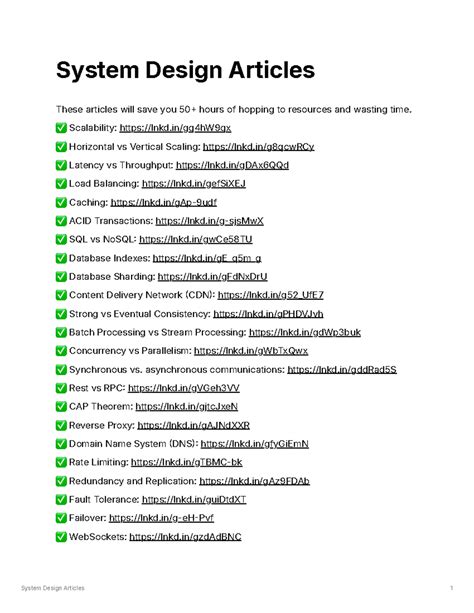 System Design Articles - Scalability: lnkd/gq4hW9qx Horizontal vs ...