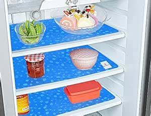 Kuber Industries Diamond Design 6 Pieces PVC Refrigerator/Fridge ...