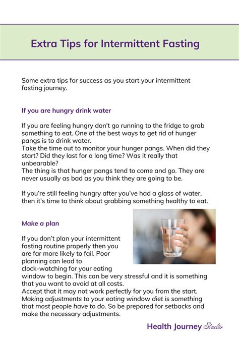 Image result for Intermittent Fasting Printable Guide