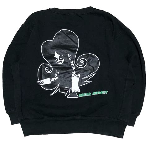 【size XL相当】90s SATAN ARBEIT サタンアルバイト スウェット ストリート 裏原 古着 | Lifeusedclothing