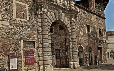 Teatro Olimpico in Vicenza is one of the oldest theaters in Europe ...