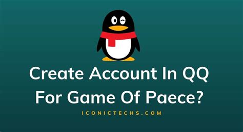 Secret Way To Create QQ Account For Game Of Peace?