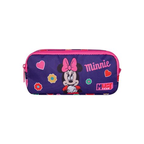 Diakakis imports School Pencil Case Barrel Disney Minnie Mouse Cutie ...