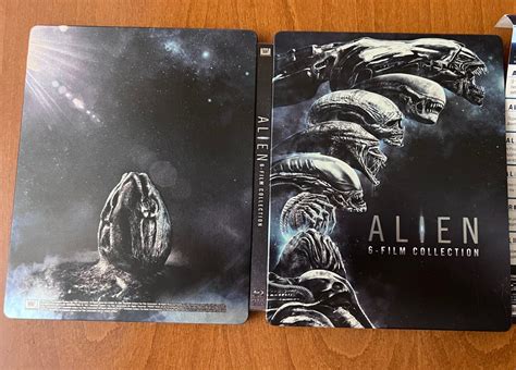 Alien 6 Film Collection Blu-ray Steelbook Unboxing 的图像结果