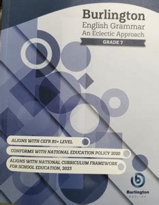Burlington English Grammar and Electic Approach Grade 7: Buy Burlington ...