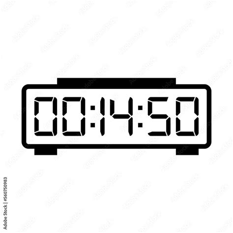 Image result for LED Digital Clock Numbers