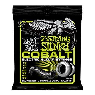 Ernie Ball P02728 Cobalt 7-String Regular Slinky Electric Guitar ...