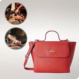 LAVIE Naomi Lg Flp Sat Women's Handbag (Red) : Amazon.in: Shoes & Handbags