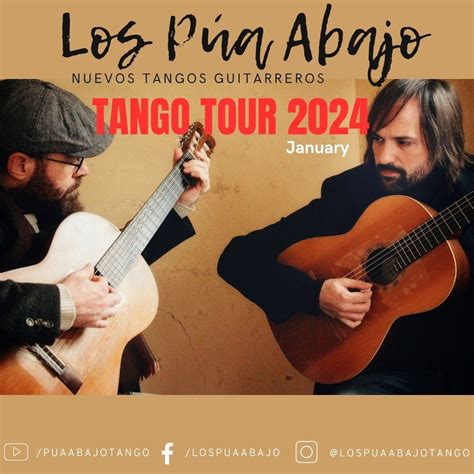 TANGO LOS PÚA ABAJO- TWO VIRTUOSE TANGO GUITARS FROM ARGENTINA, Art ...