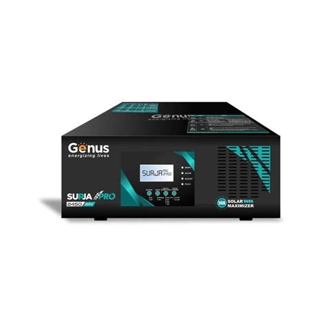 Buy Genus Surja Pro 2450 Solar Home And Office Inverter UPS – Genus ...