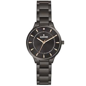 Buy LOGUES Watches Analog Grey Dial Women's Watch | L E 714 QM-27 | 3 ...