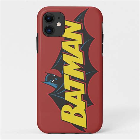 Batman | Old School Logo Case-Mate iPhone Case | Zazzle | Batman phone ...