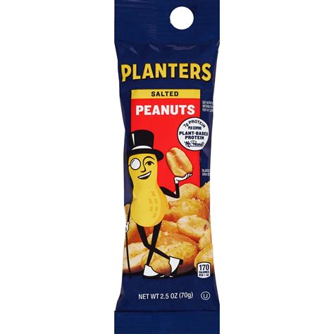 Planters Salted Peanuts, 2.5 OZ - CVS Pharmacy