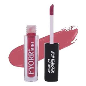 Buy FYORR Non Transfer Matte Waterproof Liquid Lipstick Ultra Pigmented ...