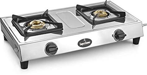 Superflame 2 Burner LP Gas Stove Cooktop ISI Marked : Amazon.in: Home ...