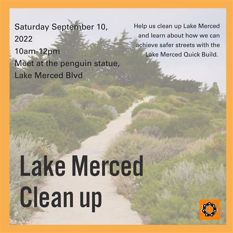 Lake Merced Cleanup - Volunteer Community Service at Penguin Statue at ...