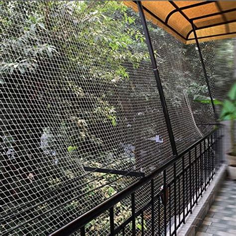 Navagraha 20 × 10 Feet HDPE Anti Bird Net/Pigeon Net for |Balcony ...