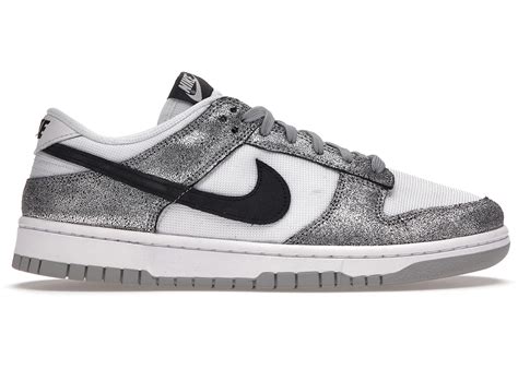NIKE SB DUNK LOW SUPREME 94 WHITE METALLIC SILVER