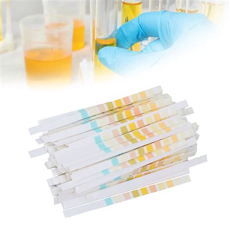 100X URS-10T Urine Strips Urinalysis Reagent Test Paper Urine PH Test ...