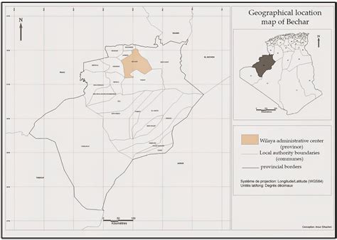 Analysis of the Urban Form of Bechar through the Attributes of Space ...