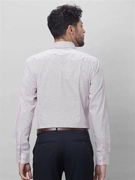 Raymond Men White Structured Slim Fit Cotton Formal Shirt – MyRaymond