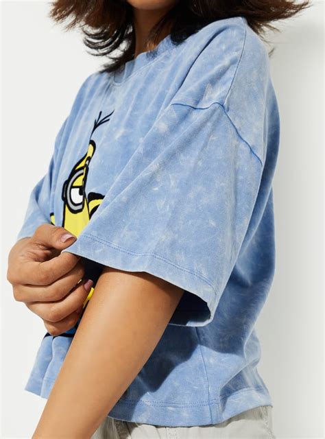 Buy URB_N Women Minion Printed T-shirt Online at just Rs. 499.0 ...