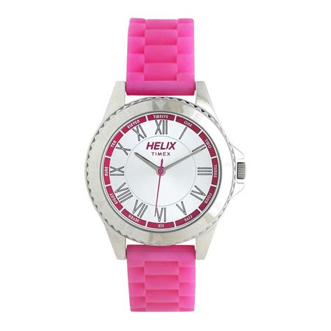 helix Analog Silver Dial Women's Watch-TW035HL00 : Amazon.in: Fashion