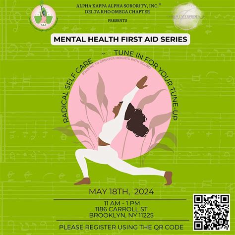 Alpha Kappa Alpha Sorority, Inc., Delta Rho Omega Chapter, Mental ...