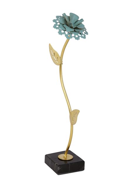 Buy Tayhaa Blue Petal Elegance Figurine Online