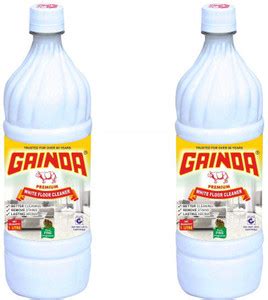 GAINDA White Phenyle Plain 1000 ML ISI Marked Number 1 Quality Black ...