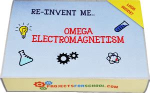 ProjectsforSchool Omega Electromagnetism - DIY Kit for Science Project ...