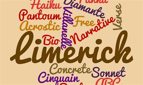 24 form of poetry examples