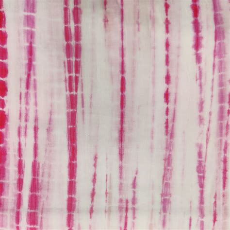 ( Blouse Piece 90 CM )Pure Cotton Shibori White With Shades Of Pink Ha ...