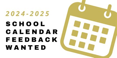 Feedback Wanted for 2024-2025 School Calendar | Royse City High School
